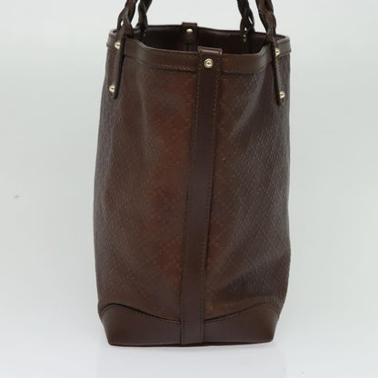 Gucci Craft Tote Diamante Leather, BROWN, LEATHER, Tote bag