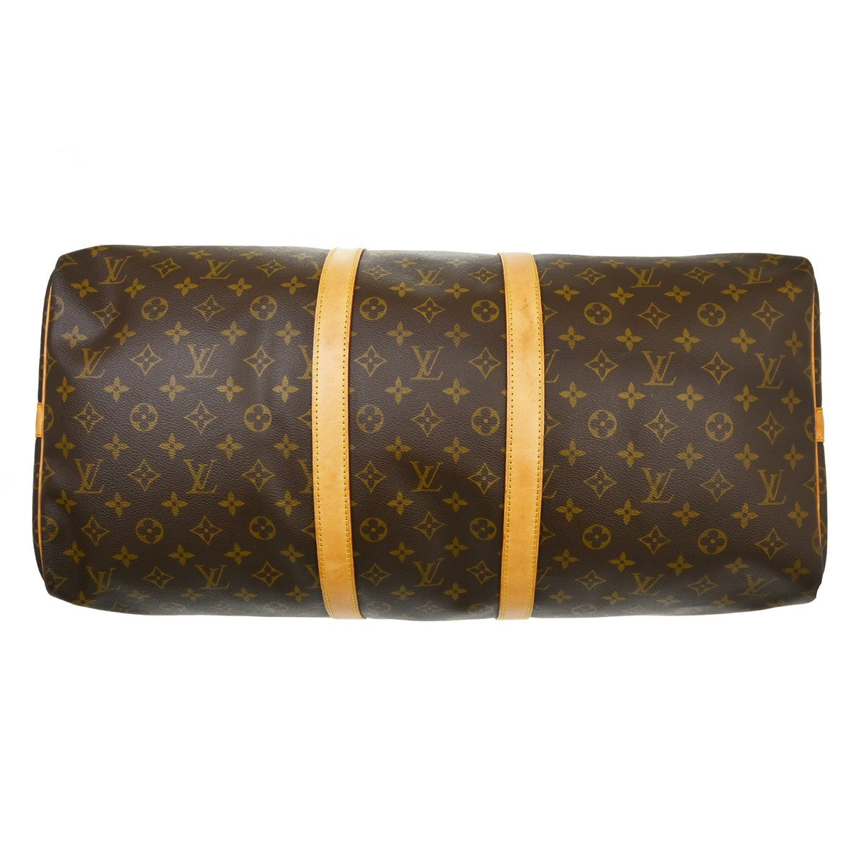Louis Vuitton Keepall Bandouliere Bag Monogram Canvas, Brown, Canvas, Travel Bag