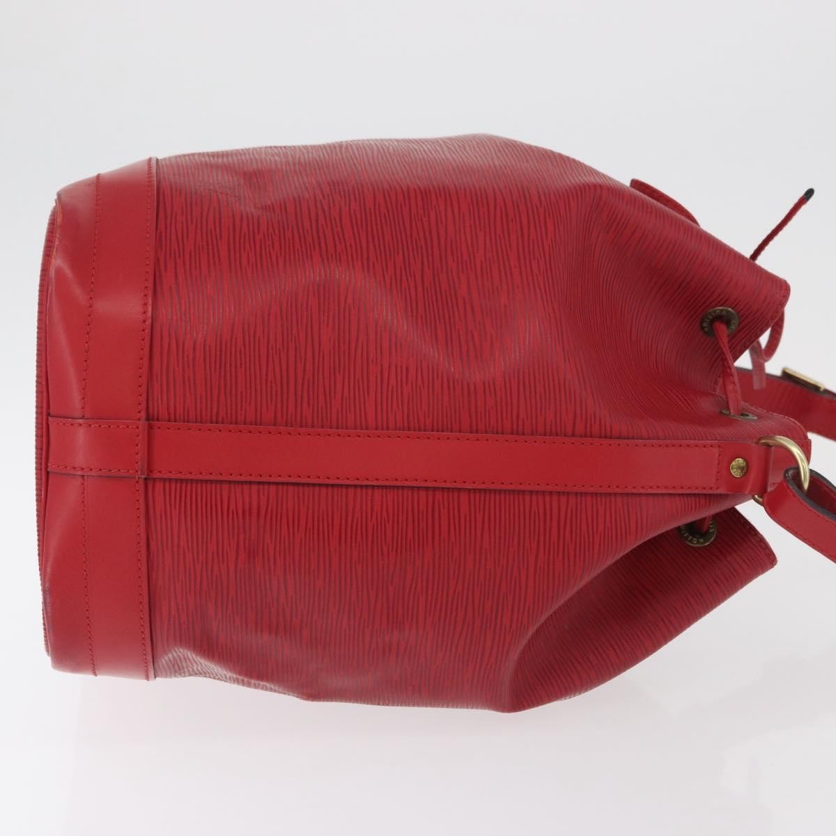 Louis Vuitton Noe Handbag Epi Leather, Red, Leather, Shoulder Bag