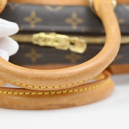 Louis Vuitton Deauville Handbag Monogram Canvas, BROWN, CANVAS, Handbag