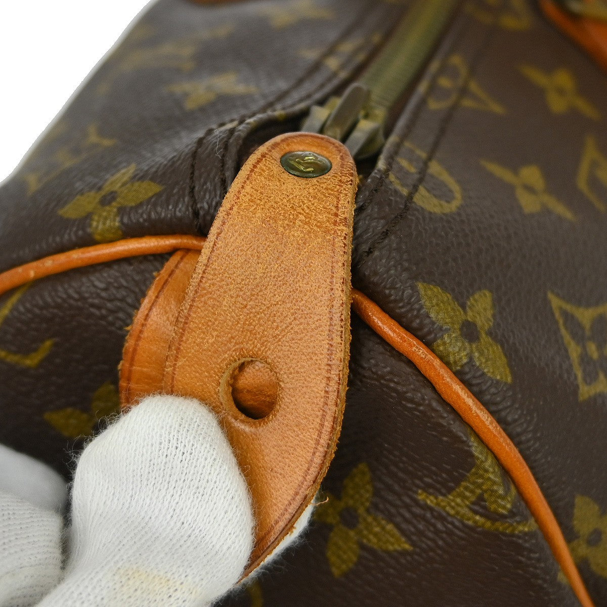 Louis Vuitton Speedy Handbag Monogram Canvas, Brown, Canvas, Handbag