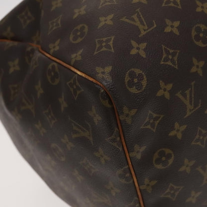 Louis Vuitton Keepall Bag Monogram Canvas, BROWN, CANVAS, Travel bag