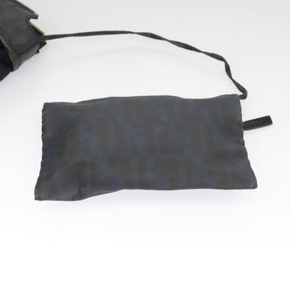 Fendi Zucca Tote bag FF motif, Navy, Canvas, Tote Bag
