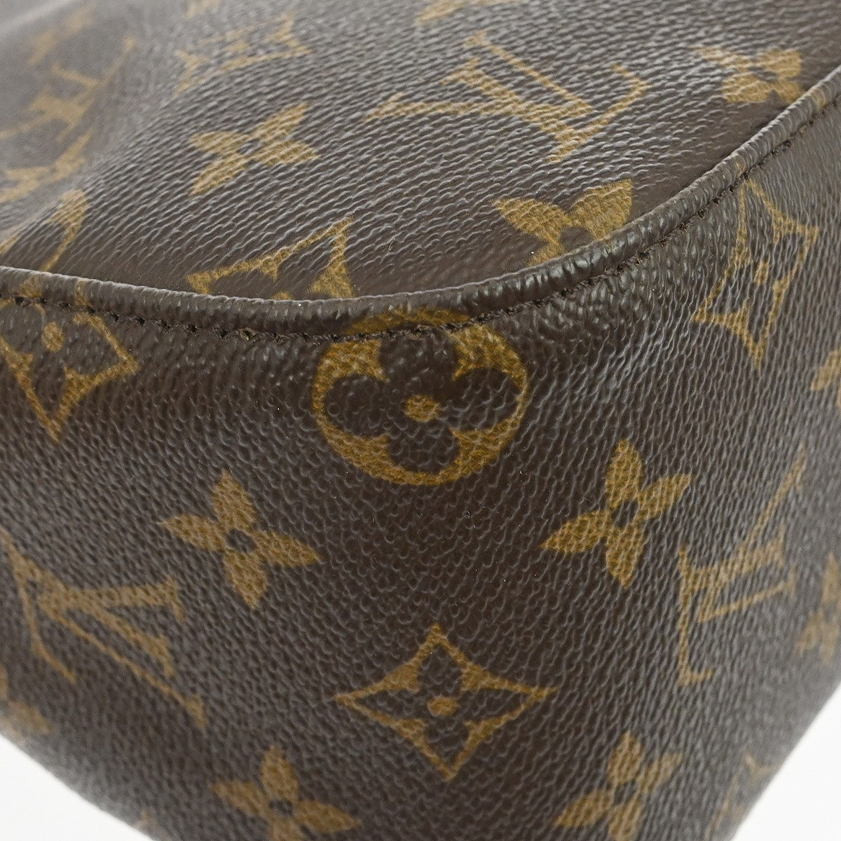 Louis Vuitton Monogram Looping Handbag Monogram Canvas, BROWN, CANVAS, Handbag