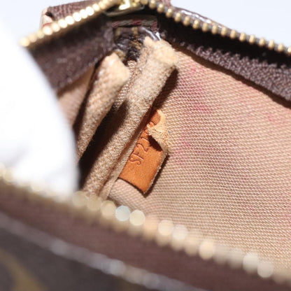 Louis Vuitton Pochette Accessoires Limited Edition Monogram Trunk, BROWN, CANVAS, Clutche & pouche