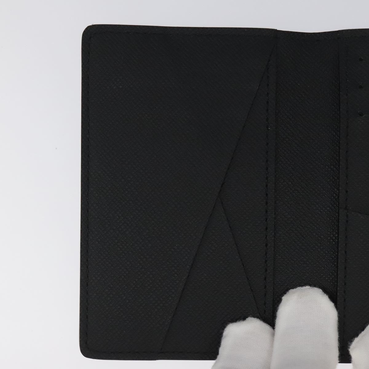 Louis Vuitton Pocket Organizer Limited Edition Monogram Canvas, BLACK, CANVAS, Clutche & pouche