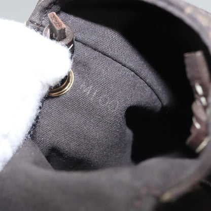 Louis Vuitton Cancun Pochette Monogram Mini Canvas, BROWN, CANVAS, Clutche & pouche