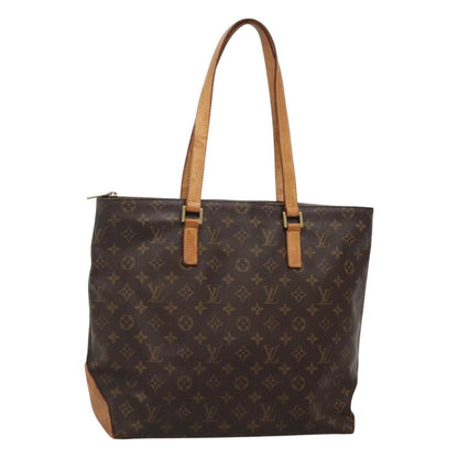 Louis Vuitton Cabas Piano Monogram Canvas, BROWN, CANVAS, Tote bag