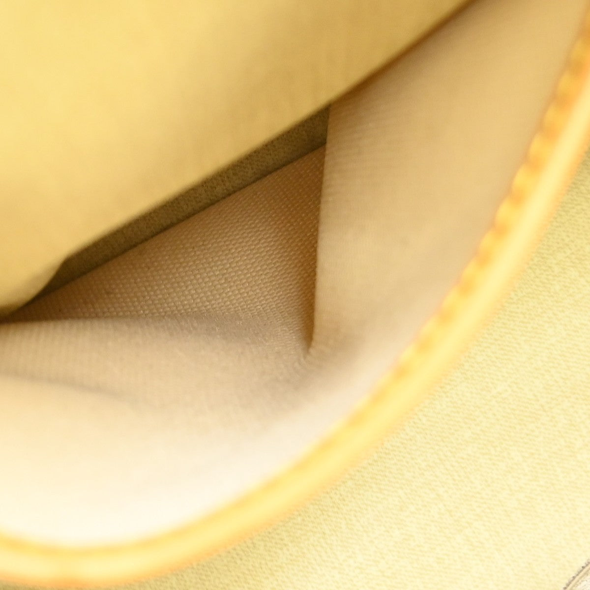 Louis Vuitton Deauville Handbag Monogram Canvas, Brown, Canvas, Handbag