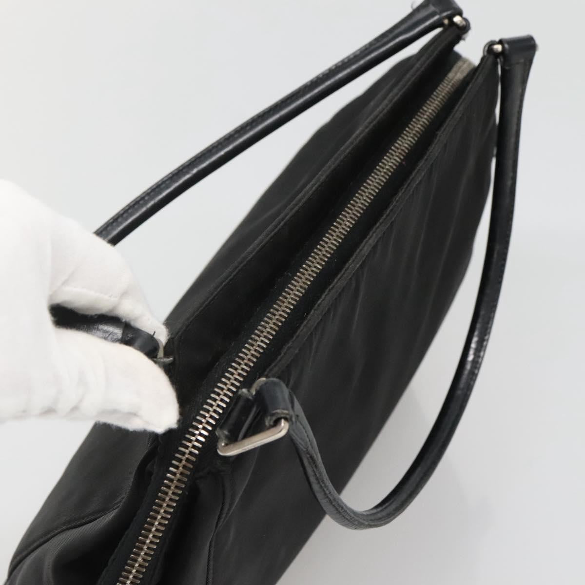 Prada Vintage Handbag Tessuto, BLACK, NYLON, Handbag