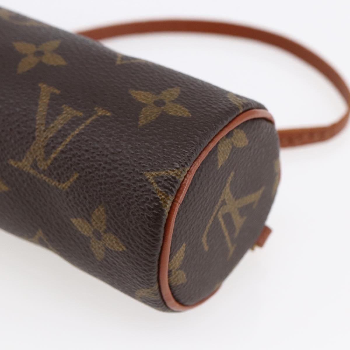 Louis Vuitton Papillon Pochette Monogram Canvas, BROWN, CANVAS, Handbag