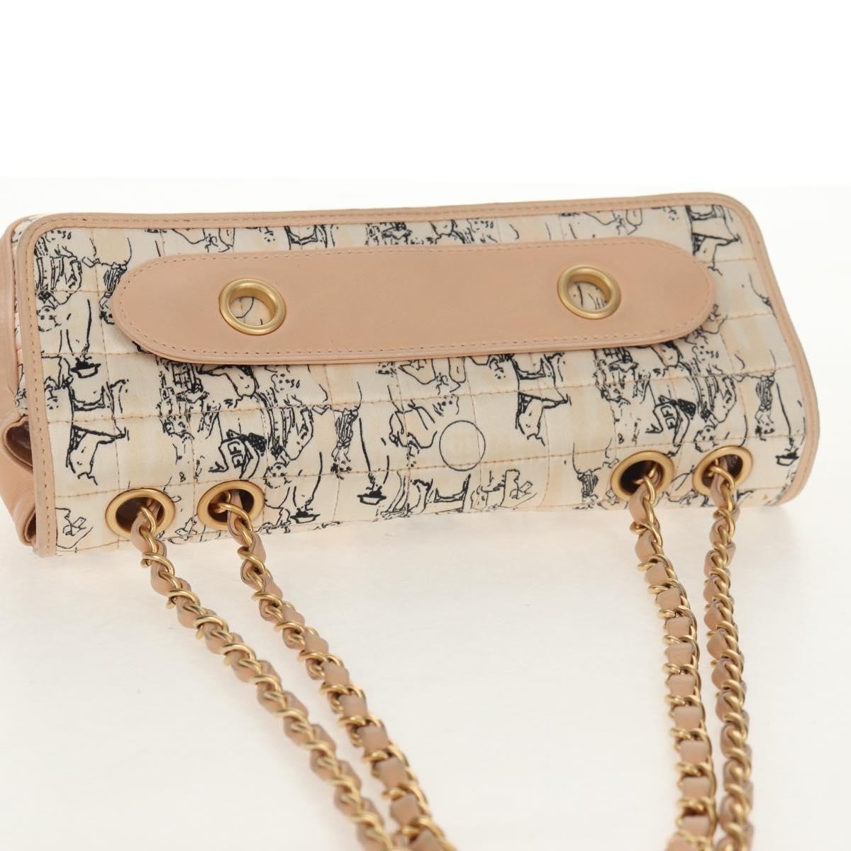 Chanel Limited Edition Scarf Flap Bag Printed Silk and Leather, MULTICOLOUR, LEATHER, Shoulder bag
