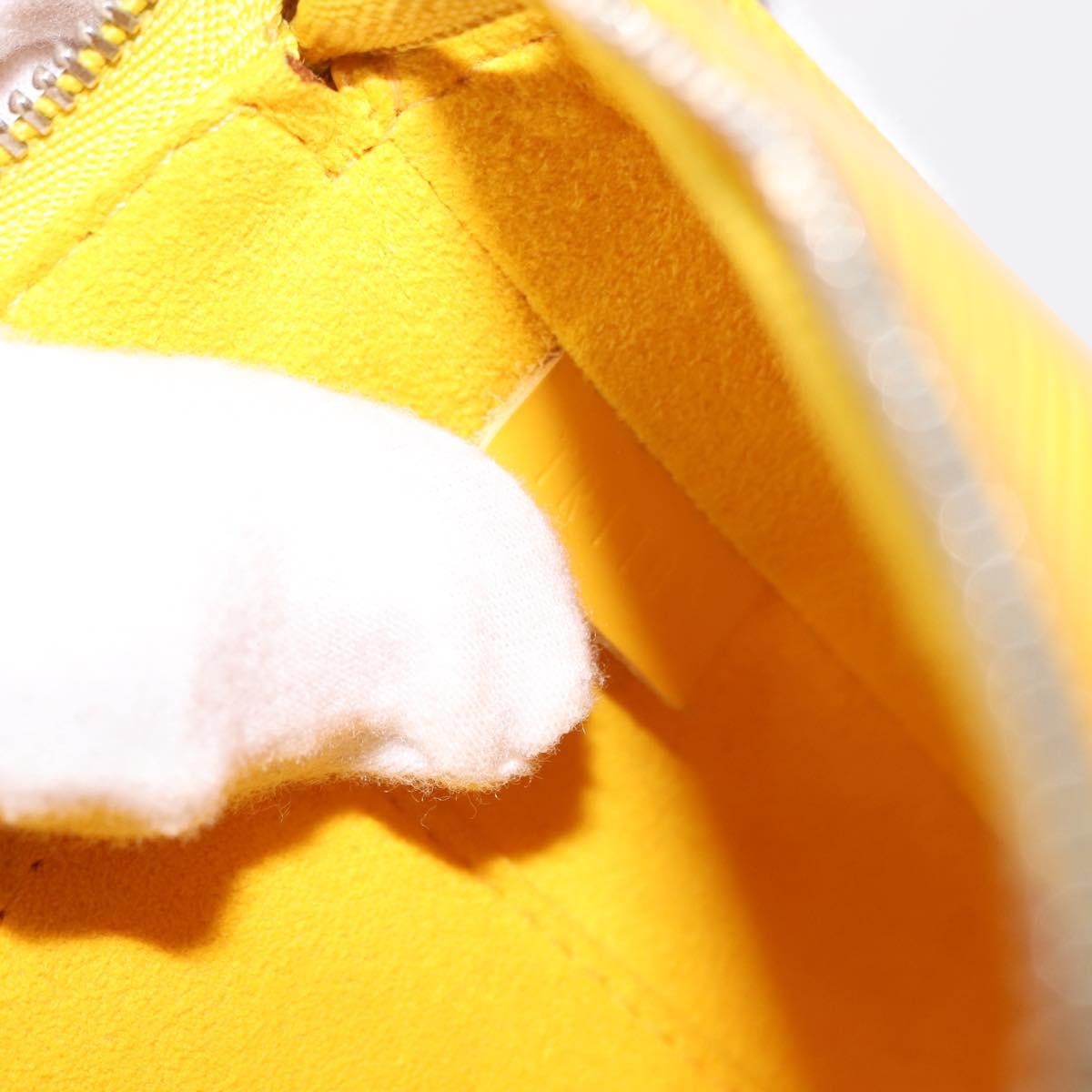 Louis Vuitton Pochette Accessoires NM Epi Leather, YELLOW, LEATHER, Clutche & pouche
