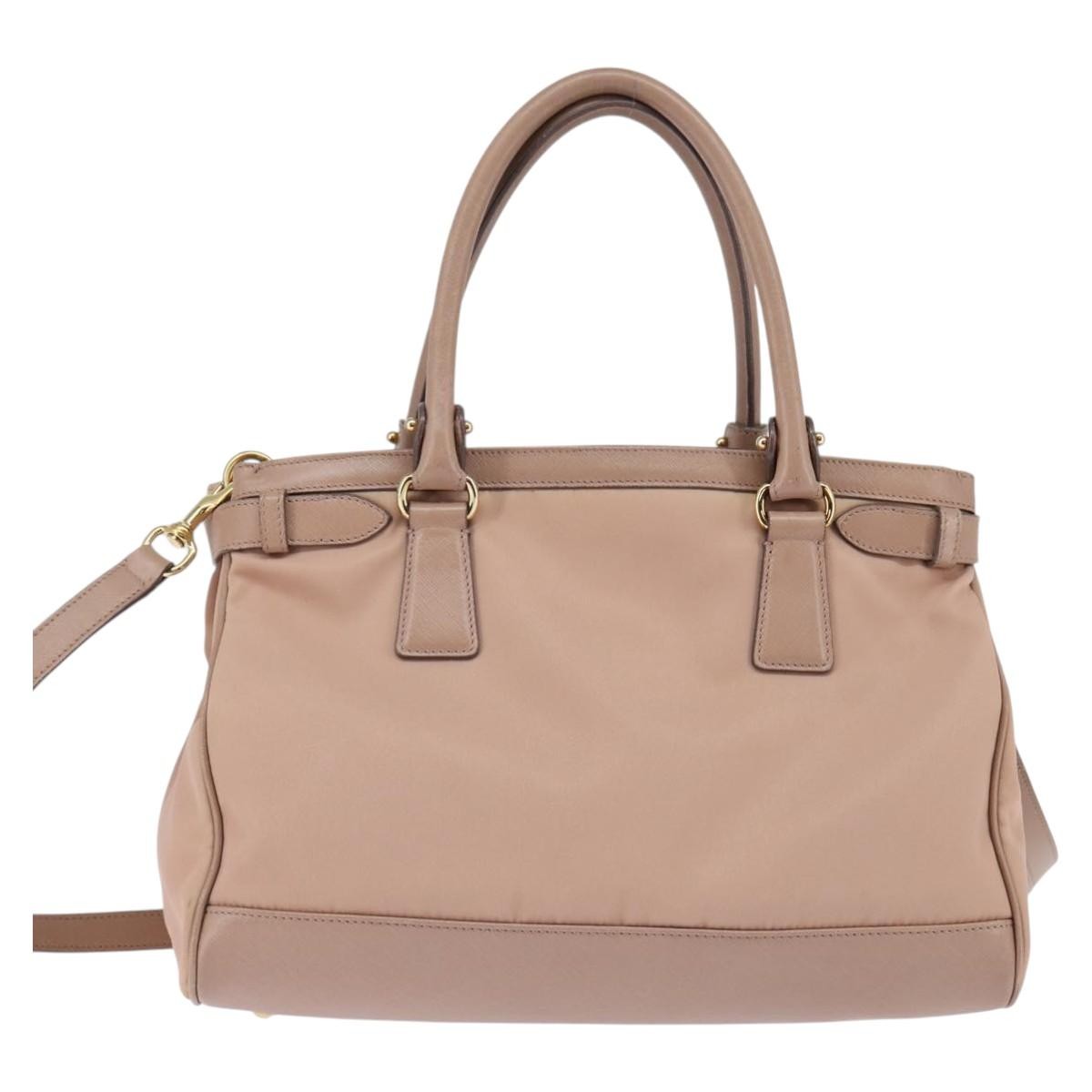 Salvatore Ferragamo Batik Tote Nylon, PINK, NYLON, Tote bag