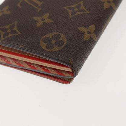 Louis Vuitton Vintage Sarah Wallet Monogram Canvas, BROWN, CANVAS, Wallets