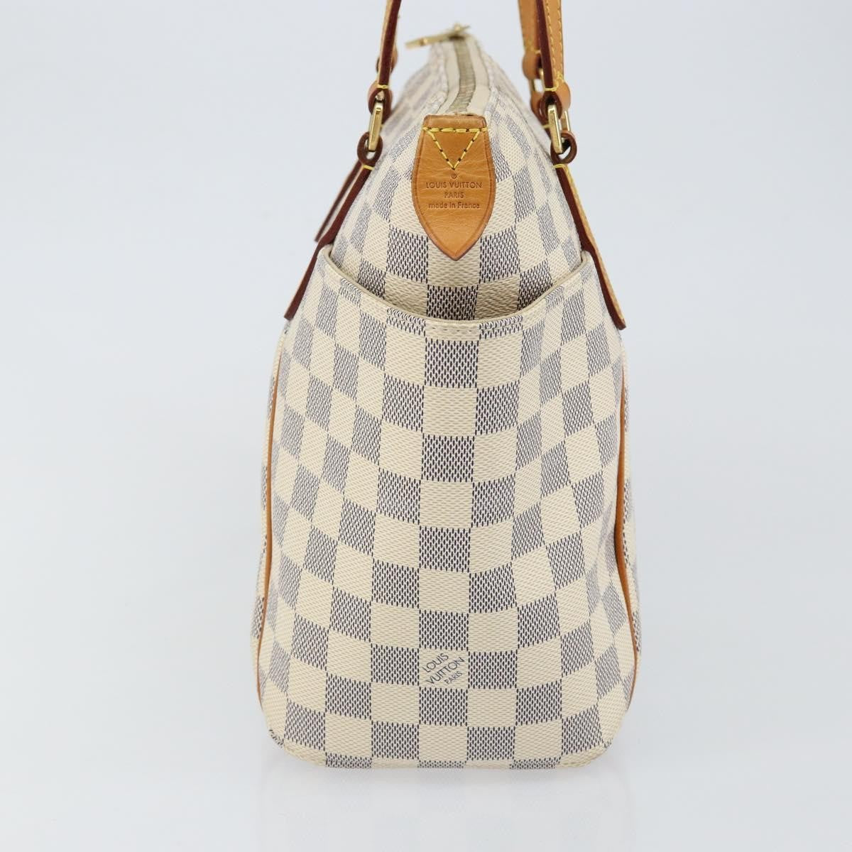 Louis Vuitton Totally Handbag Damier azur, BEIGE, CANVAS, Tote bag