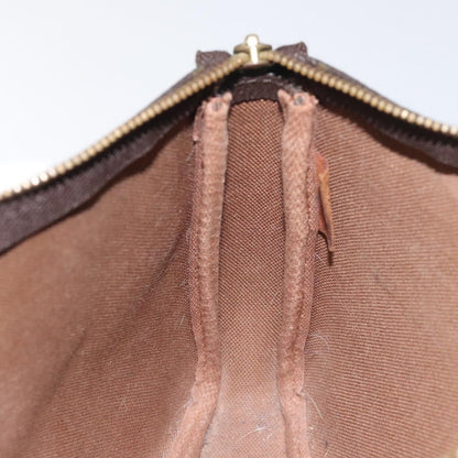 Louis Vuitton Pochette Accessoires Limited Edition Monogram Graffiti, BROWN, CANVAS, Clutche & pouche