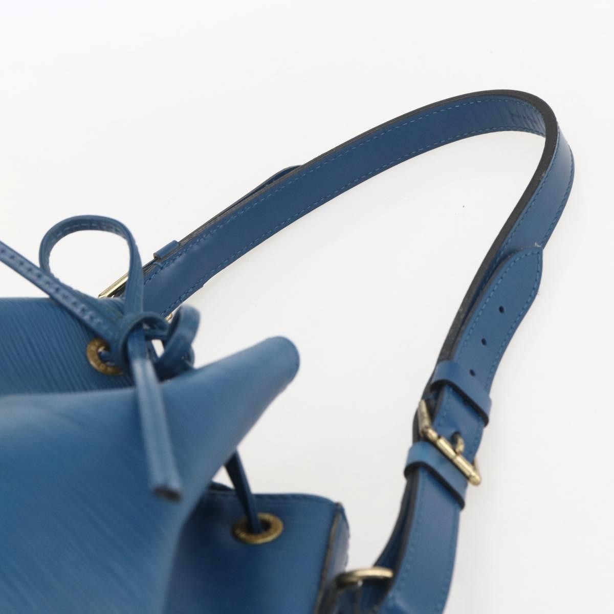 Louis Vuitton Noe Handbag Epi Leather, BLUE, LEATHER, Shoulder bag