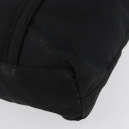 Prada Vintage Zip Tote Tessuto, BLACK, NYLON, Tote bag