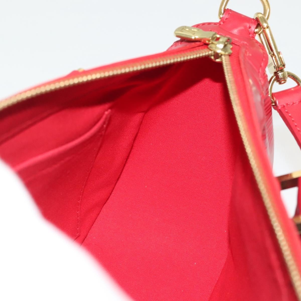 Louis Vuitton Danura Handbag Epi, RED, LEATHER, Handbag