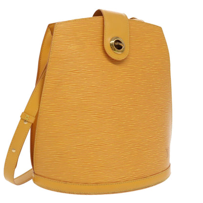Louis Vuitton Cluny Shoulder Bag Epi Leather, Yellow, Leather, Shoulder Bag
