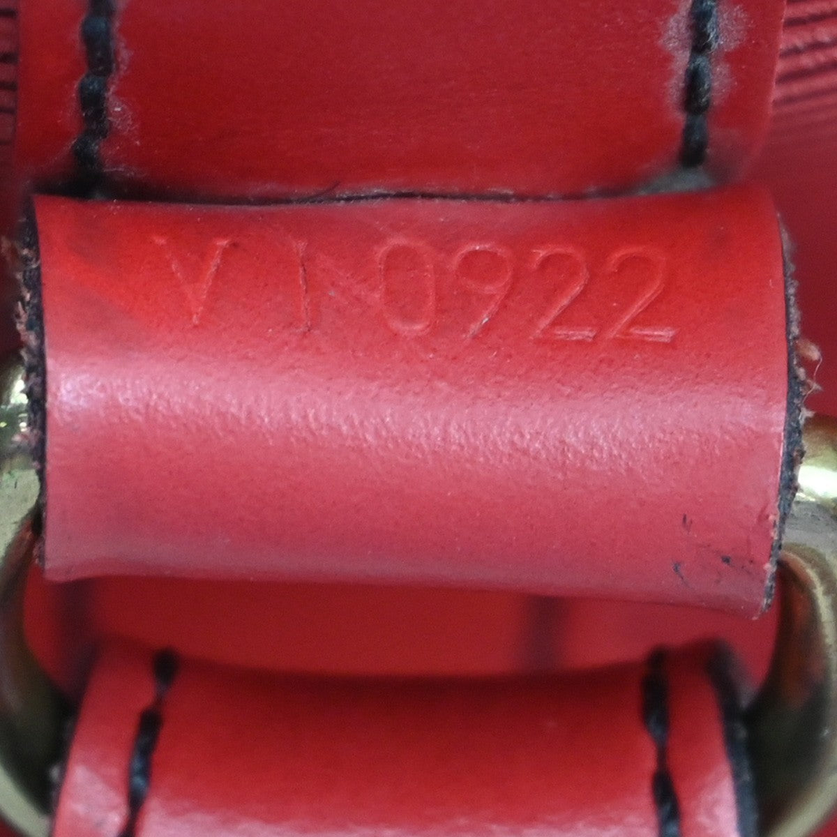 Louis Vuitton Noe Handbag Epi Leather, RED, LEATHER, Handbag