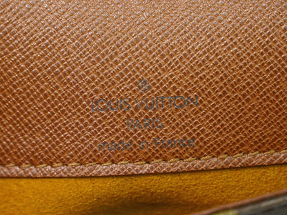 Louis Vuitton Musette Tango Handbag Monogram Canvas, BROWN, CANVAS, Shoulder bag