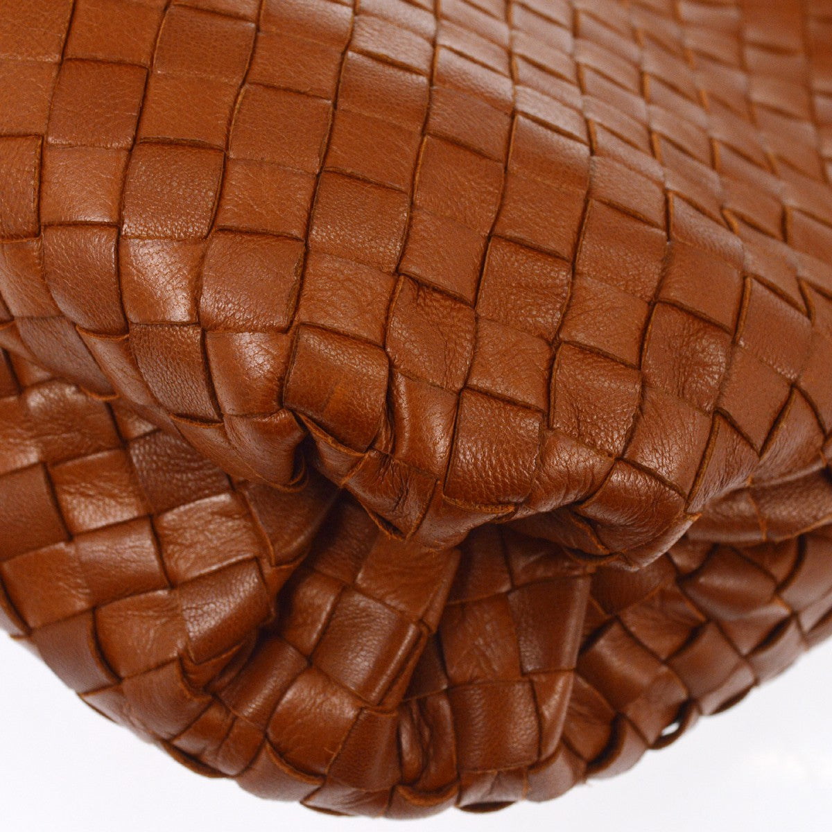 Bottega Veneta Intrecciato Handbag Leather, BROWN, LEATHER, Handbag