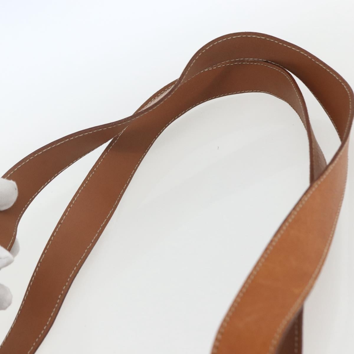 Celine Vintage Macadam Tote bag Canvas and Leather, BROWN, CANVAS, Tote bag
