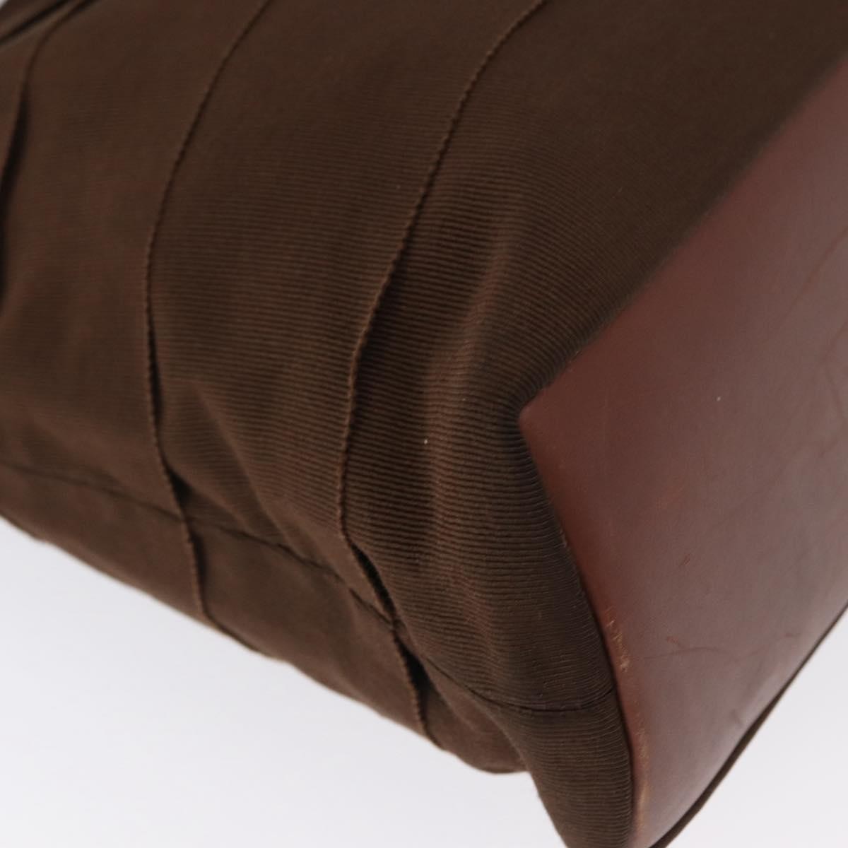 Salvatore Ferragamo Vara Tote Canvas, BROWN, CANVAS, Tote bag