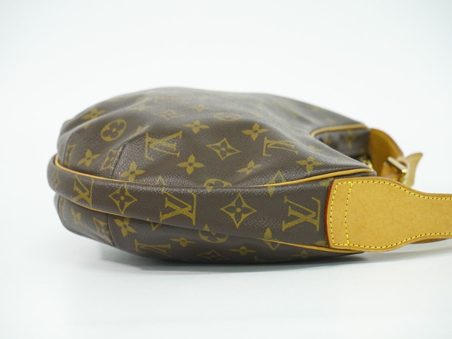 Louis Vuitton Croissant Handbag Monogram Canvas, BROWN, CANVAS, Shoulder bag