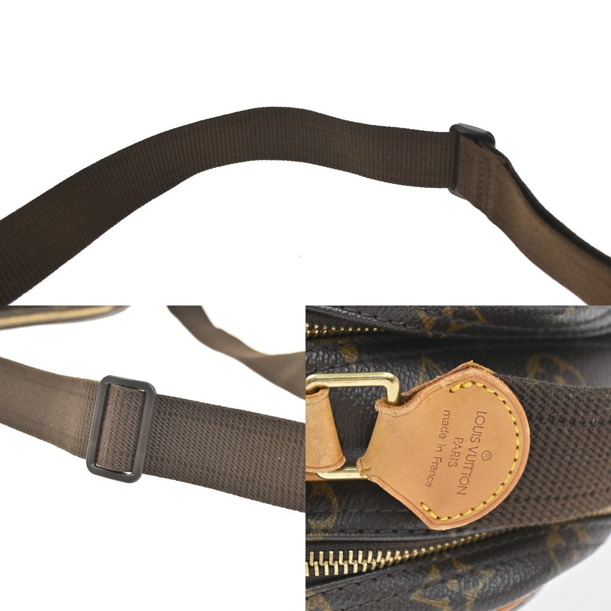Louis Vuitton Reporter Bag Monogram Canvas, BROWN, CANVAS, Shoulder bag