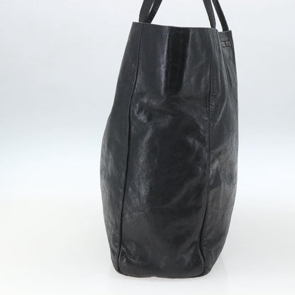 Miu Miu Vintage Tote bag Leather, BLACK, LEATHER, Tote bag