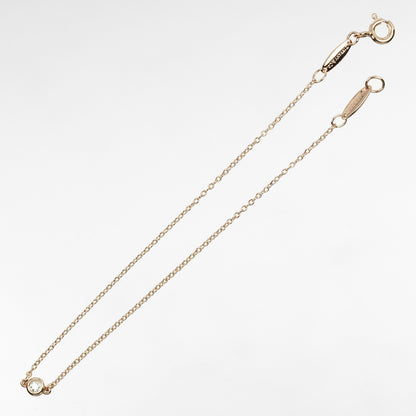 Tiffany & Co. Peretti Diamonds By The Yard Bracelet 18K Rose Gold with Diamond, GOLD, ROSE_GOLD, Bracelet