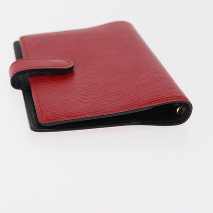 Louis Vuitton Agenda Cover Epi Leather, RED, LEATHER, Wallets