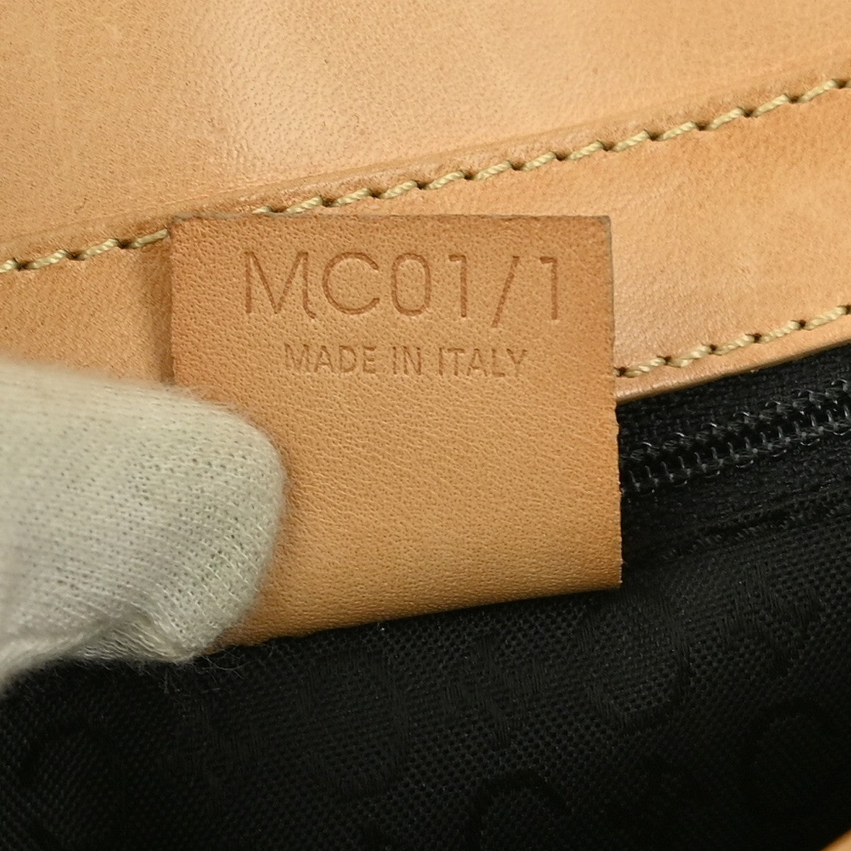 Celine C Macadam Shoulder bag Suede, BLACK, SUEDE, Shoulder bag