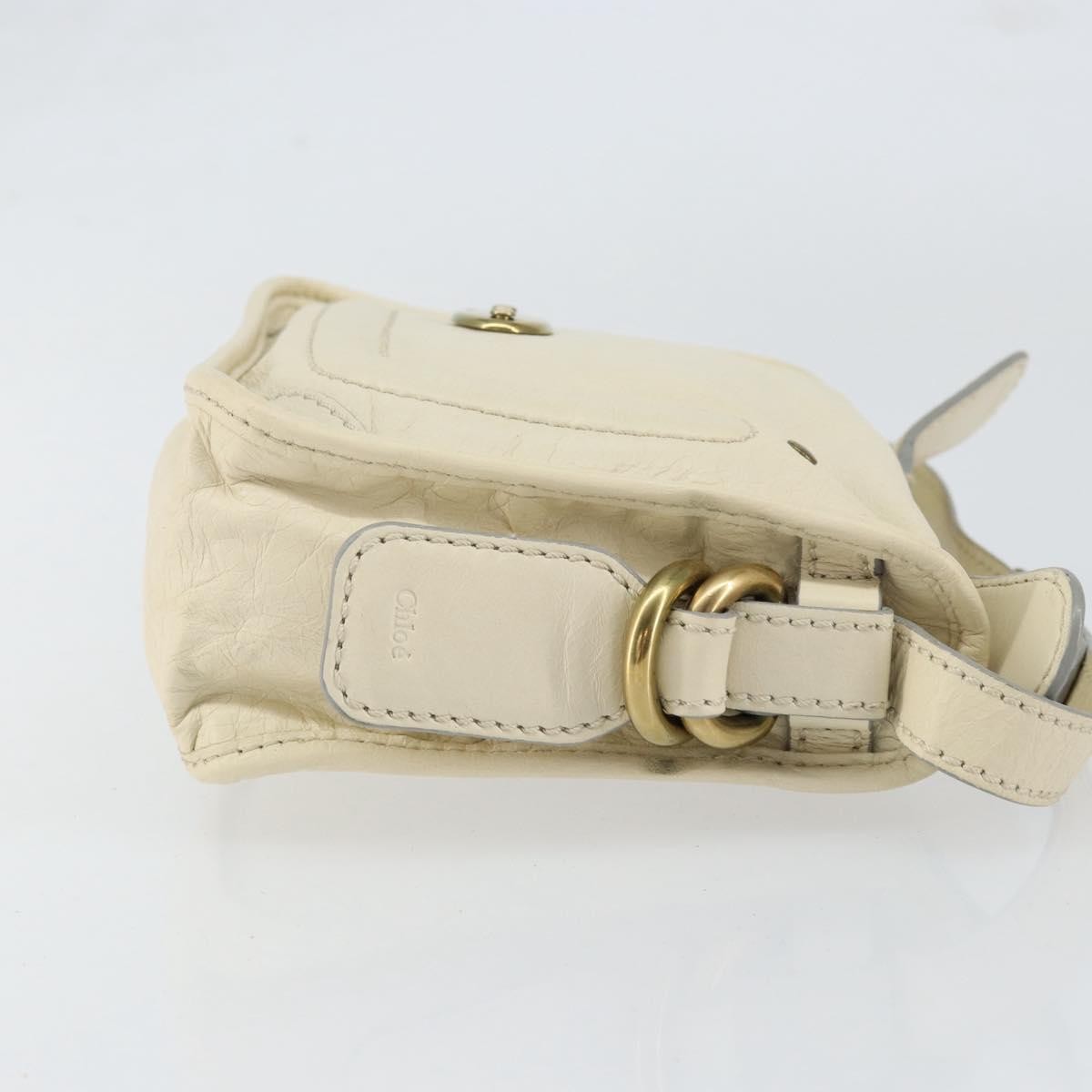Chloe Vintage handbag Leather, BEIGE, LEATHER, Handbag