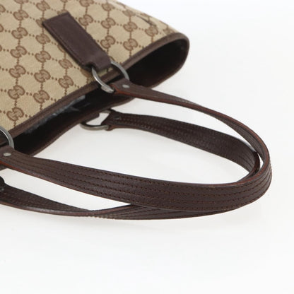 Gucci Vintage Open Tote GG Canvas, BEIGE, CANVAS, Tote bag