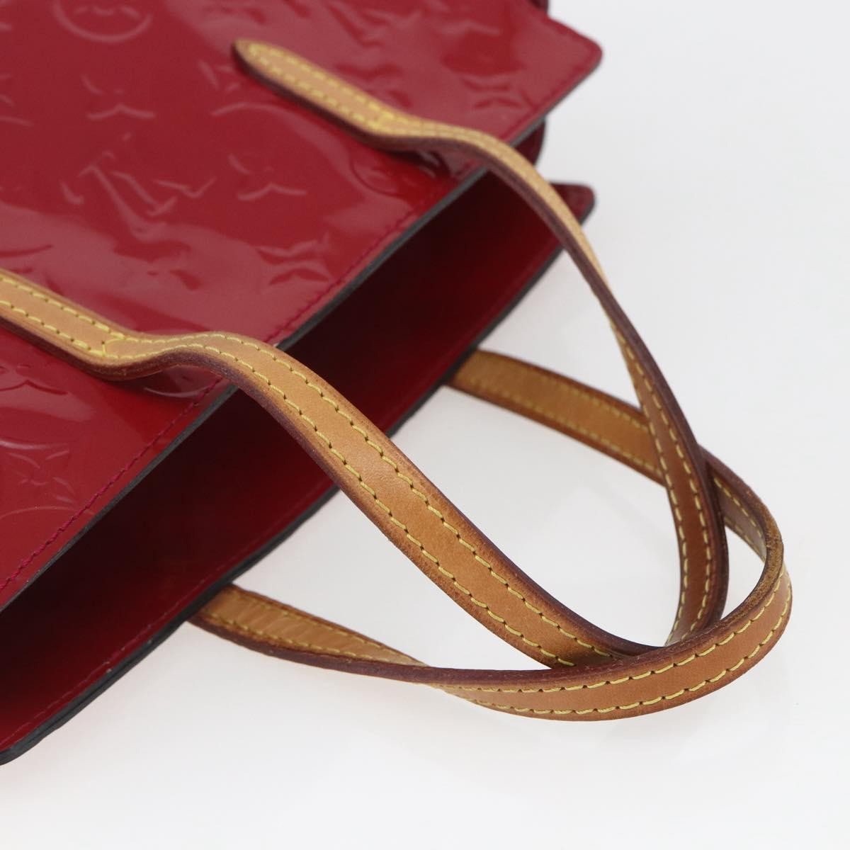 Louis Vuitton Catalina Handbag Monogram Vernis, PINK, PATENT_LEATHER, Handbag