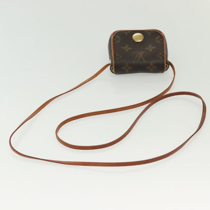 Louis Vuitton Cancun Pochette Monogram Canvas, BROWN, CANVAS, Shoulder bag