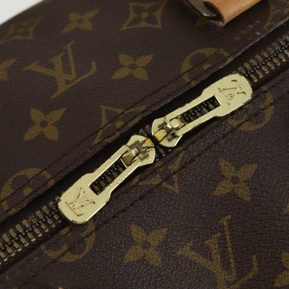 Louis Vuitton Keepall Bag Monogram Canvas, BROWN, CANVAS, Travel bag
