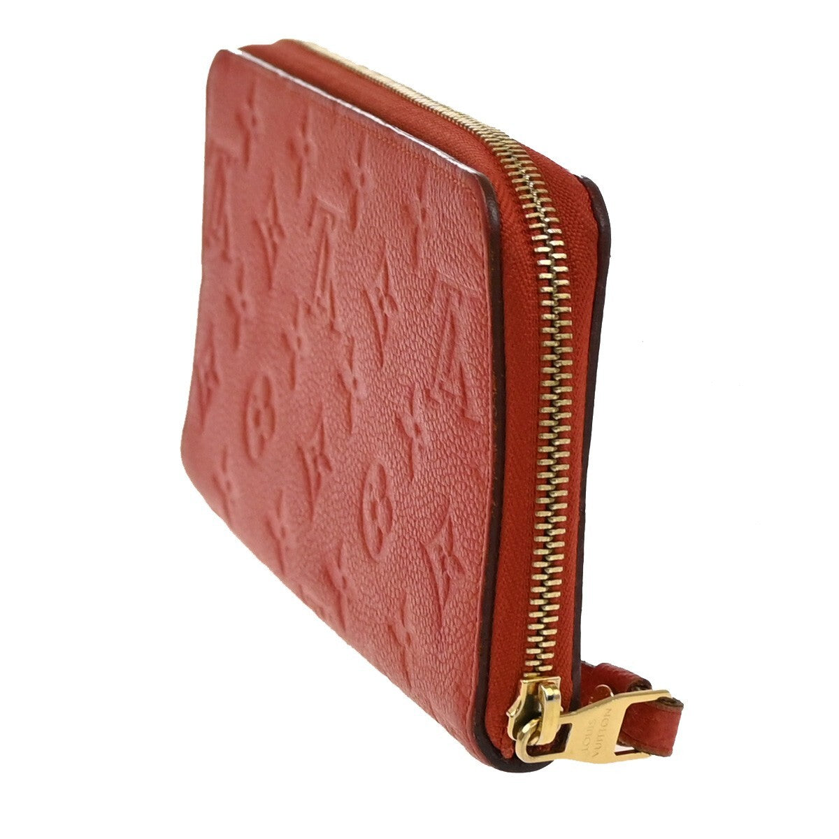 Louis Vuitton Secret Wallet Monogram Empreinte Leather, RED, LEATHER, Wallets