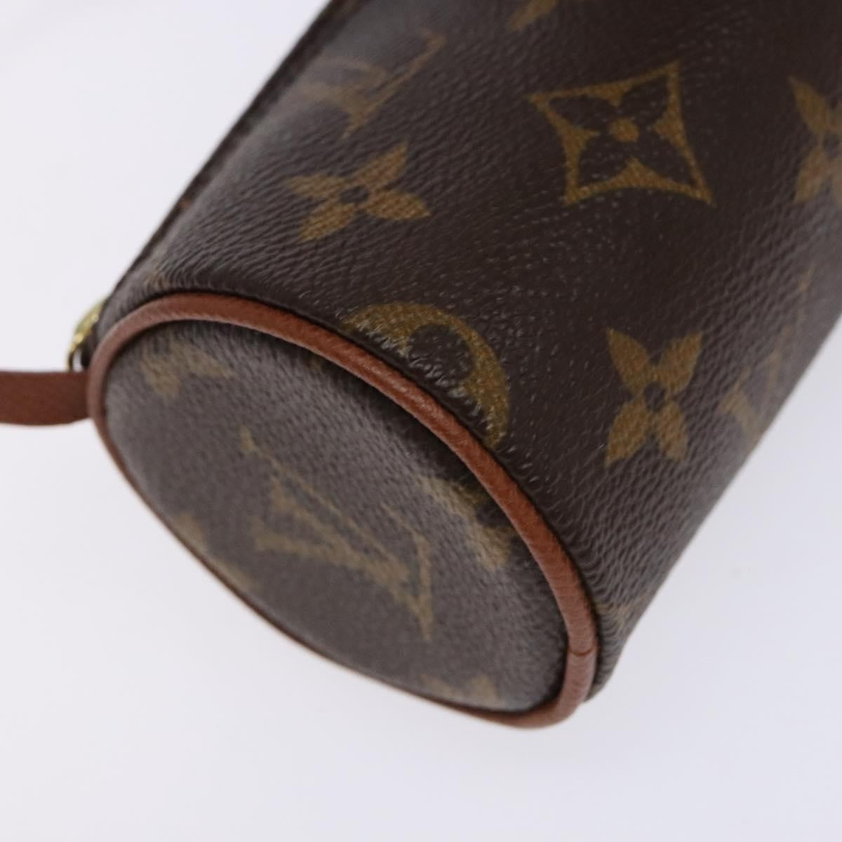 Louis Vuitton Papillon Pochette Monogram Canvas, BROWN, CANVAS, Handbag