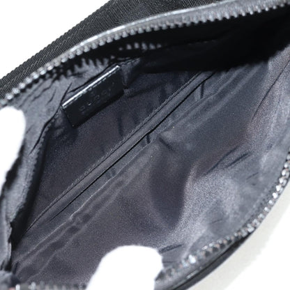 Gucci Waist Bag GG Coated Canvas, BLACK, CANVAS, Shoulder bag