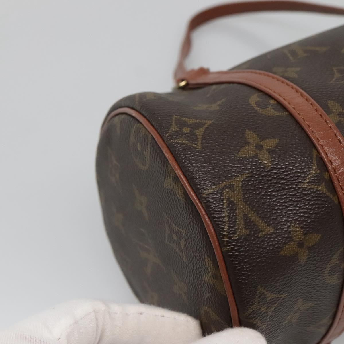 Louis Vuitton Papillon Handbag Monogram Canvas, BROWN, CANVAS, Handbag