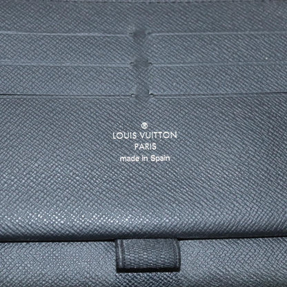 Louis Vuitton Zippy Organizer Epi Leather, BLACK, LEATHER, Wallets