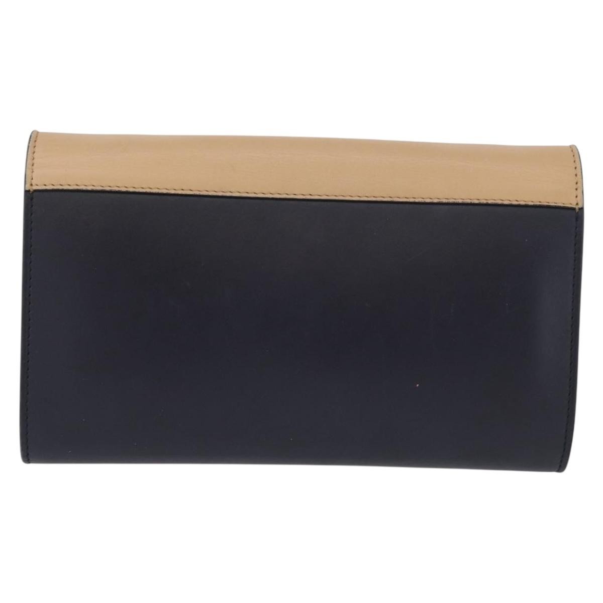 Celine Pocket Envelope Wallet on Chain Leather, MULTICOLOUR, LEATHER, Clutche & pouche