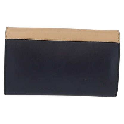 Celine Pocket Envelope Wallet on Chain Leather, MULTICOLOUR, LEATHER, Clutche & pouche