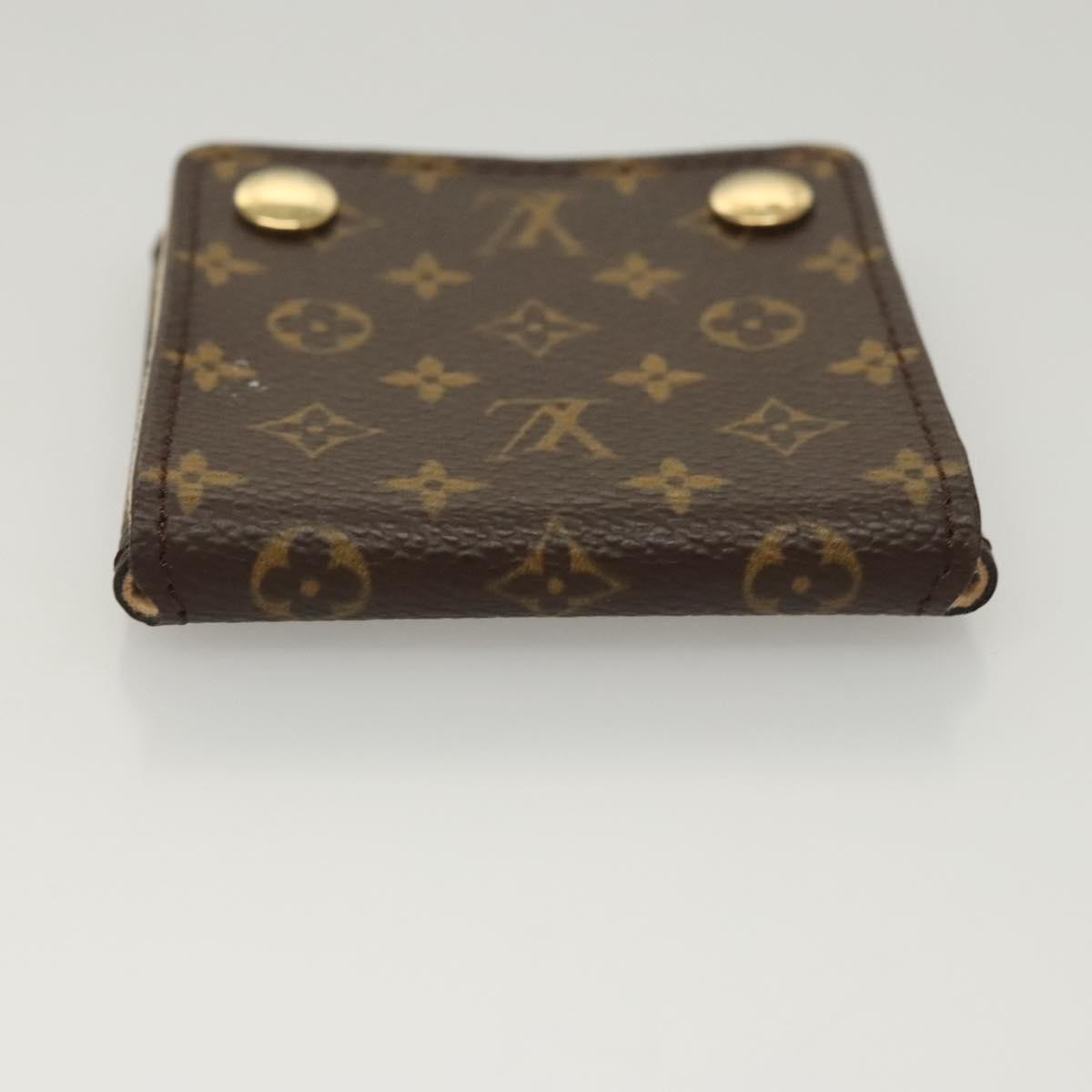 Louis Vuitton CASE JEWELRY BOX Canvas, BROWN, CANVAS, Wallets