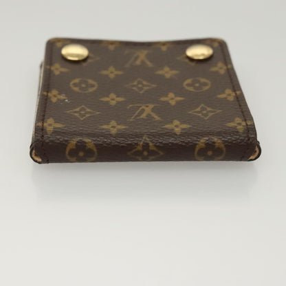 Louis Vuitton CASE JEWELRY BOX Canvas, BROWN, CANVAS, Wallets